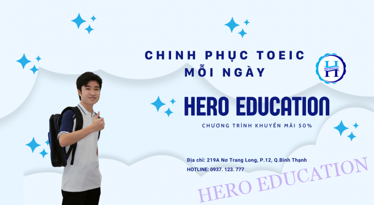 khoá học TOEIC tại HERO