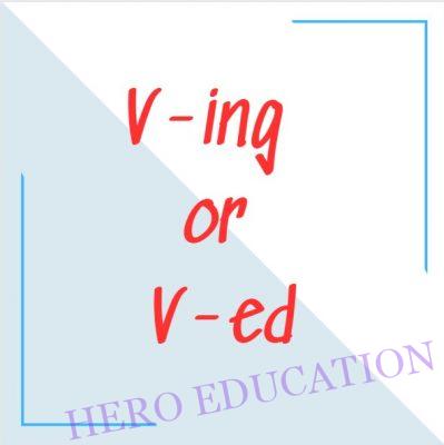 HIện tại phân từ và quá khứ phân từ