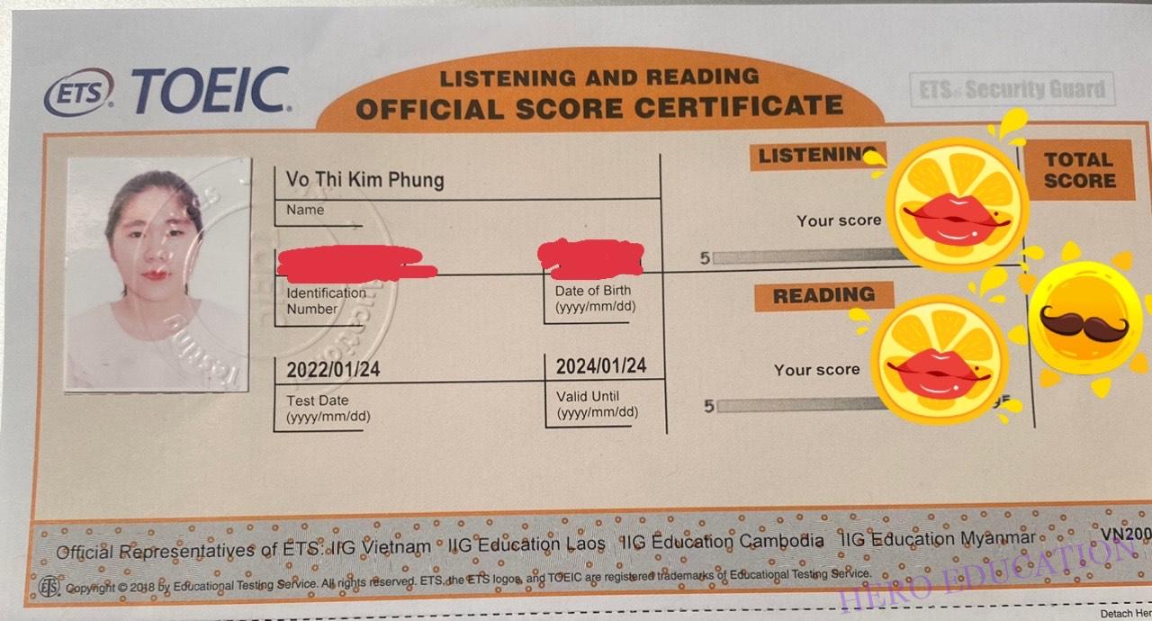 hình thi toeic